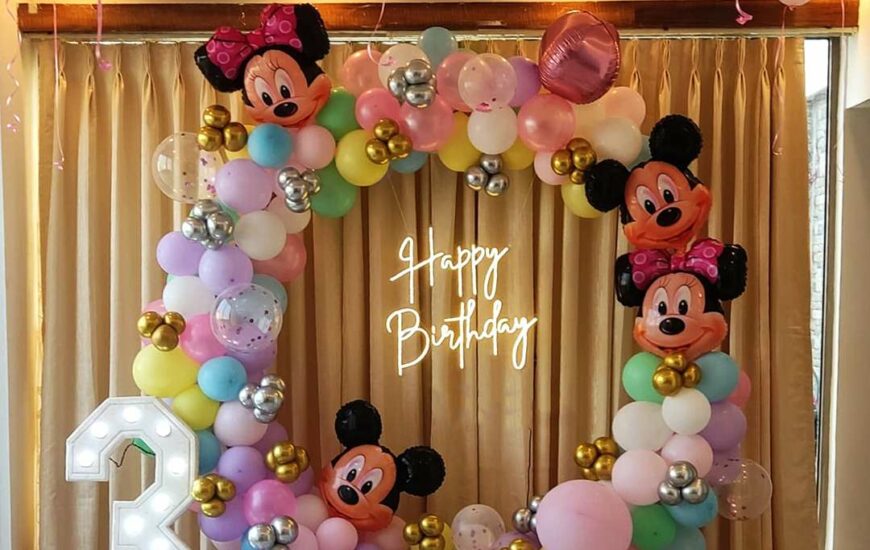 Minnie Theme Birthday Decoration 2 — happy birthday wishes for friend happy birthday wishes for friend